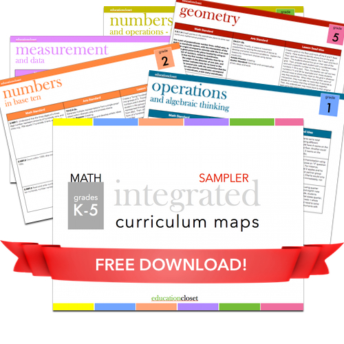 Introducing Integrated Math Maps, Education Closet