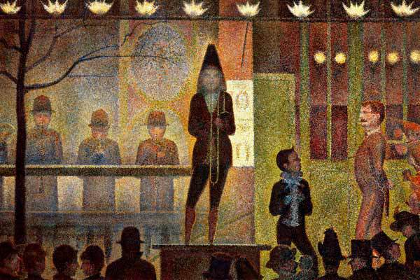 Georges Seurat, “La Parade de Cirque”, Close Looking as a Strategy for Arts Integration, Education Closet