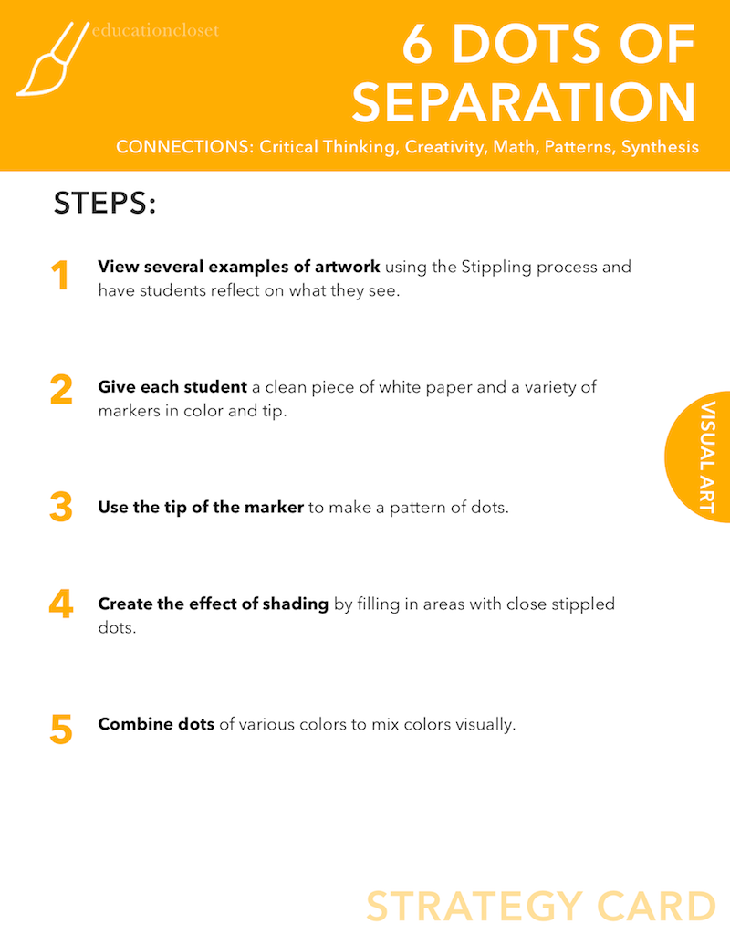 6 Dots of Separation, Education Closet