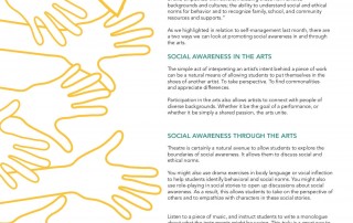 Social Emotional Learning through the Arts Resource