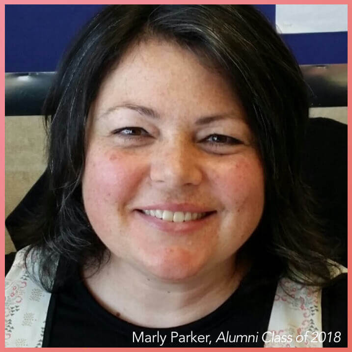 marly parker certification graduate class of 2018