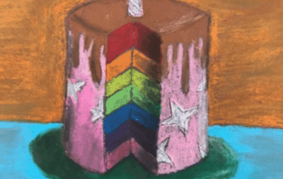 Wayne Thiebaud Cakes Lesson math and art