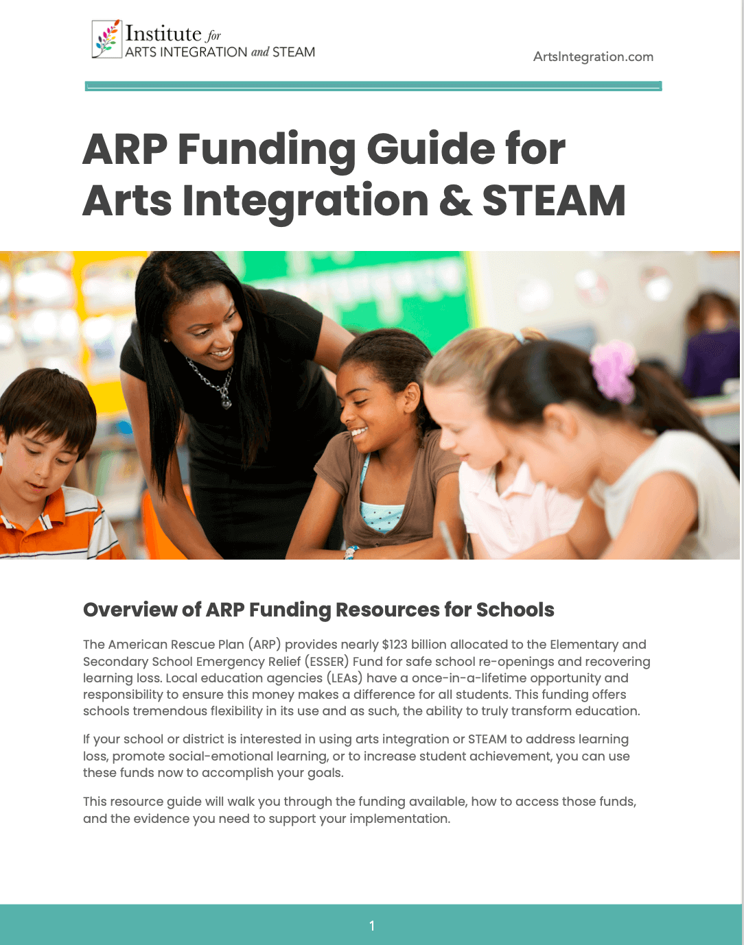 ARP Funding Cover ARP funding guidebook
