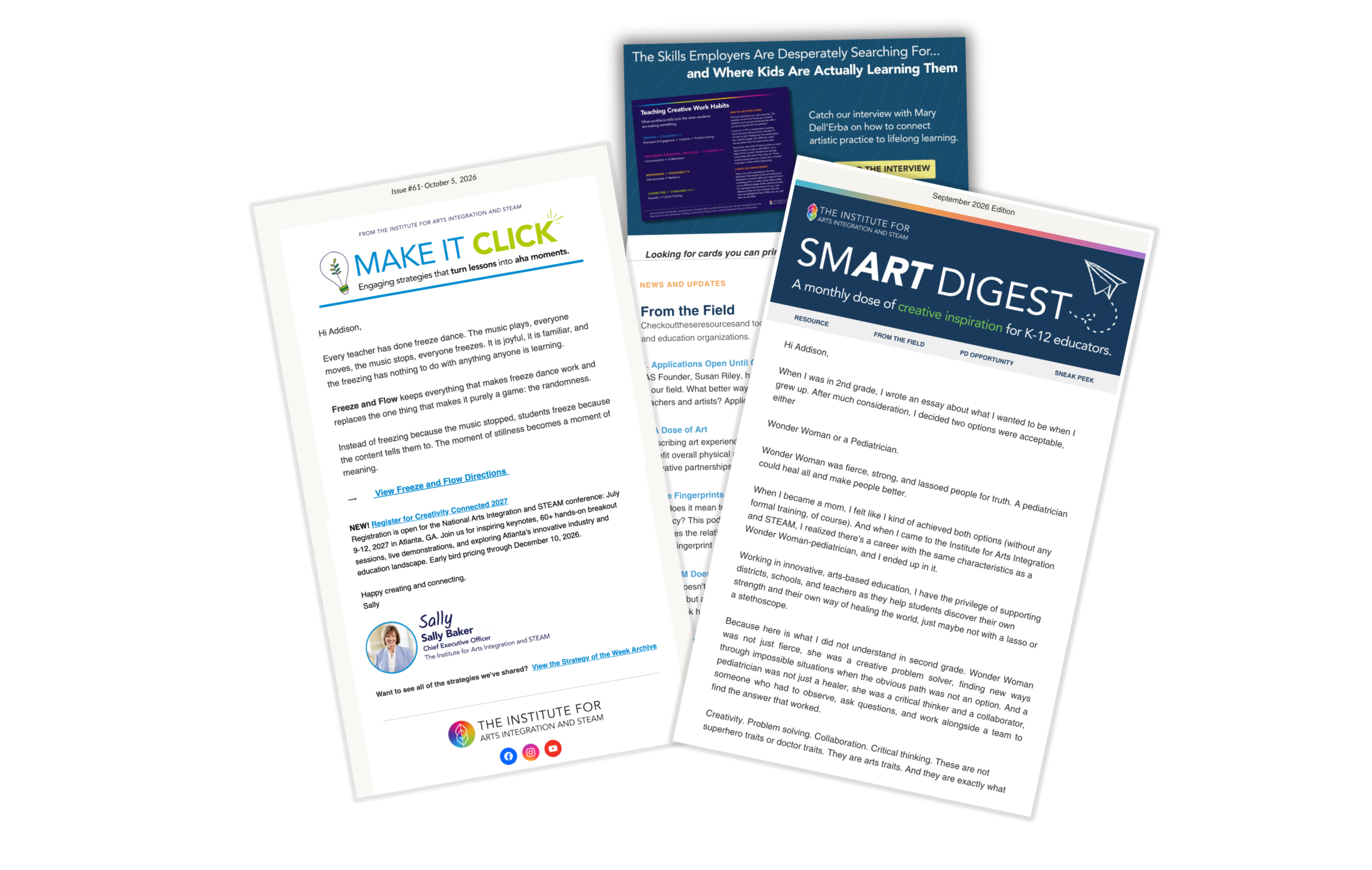 sample newsletters
